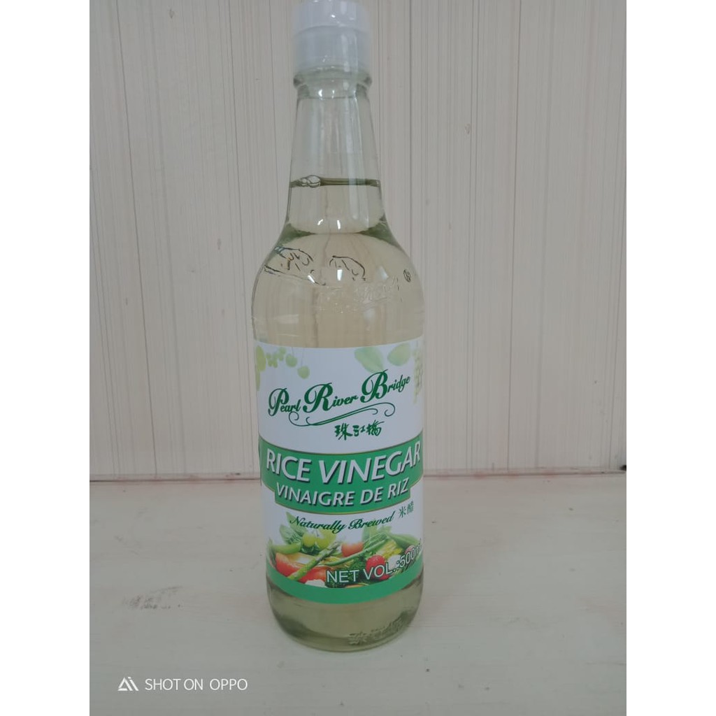 Pearl River Bridge Rice Vinegar Cuka Putih Cuka Beras 500ML