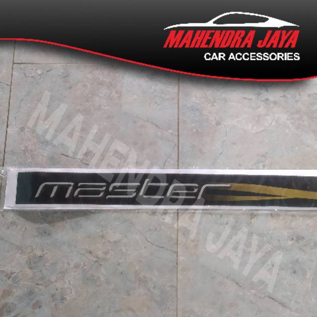 Stiker Espass Master / Sticker Body Samping Espass Master