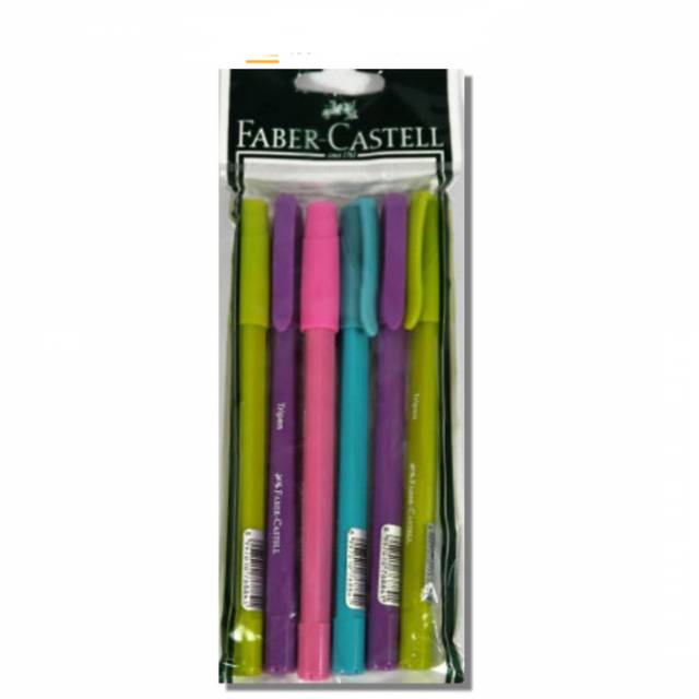 

(6 pcs) Pulpen Faber Castell Tripen