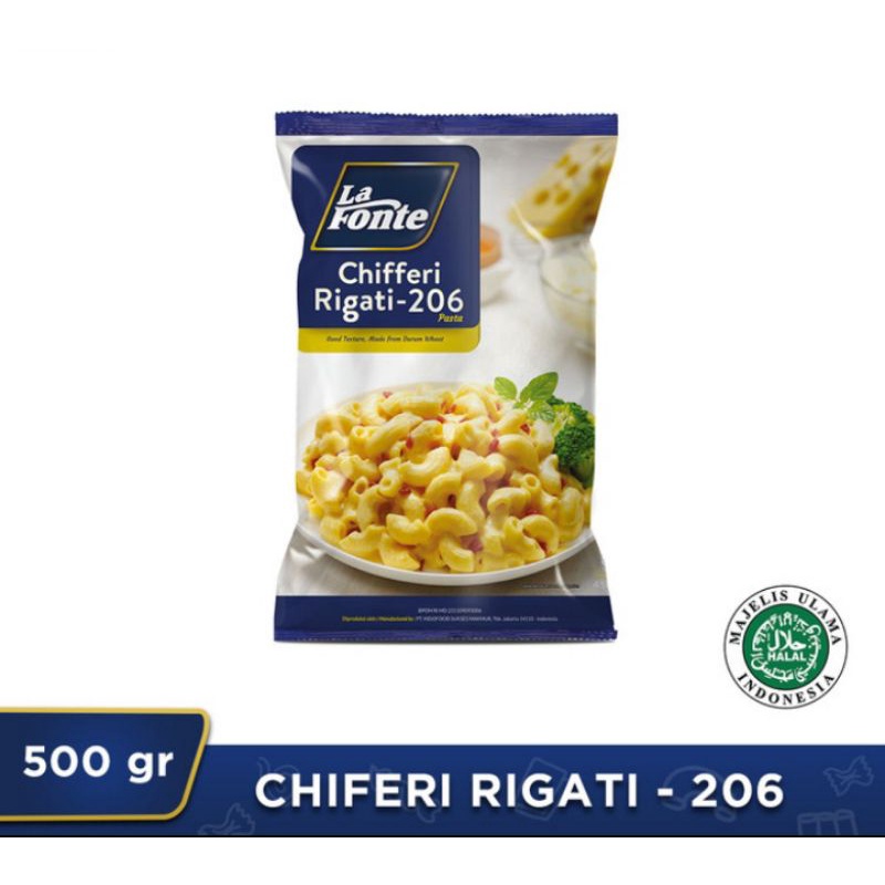 

Lafonte chifferi rigati / makaroni 450 gr