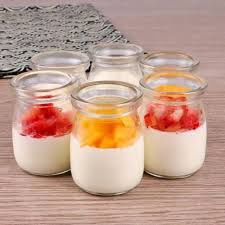 [P U D I N G ] 100ML Toples Kaca Kedap Udara Botol Jar Beling Pudding Puding Yoghurt Kue Selai Bumbu Dapur Susu