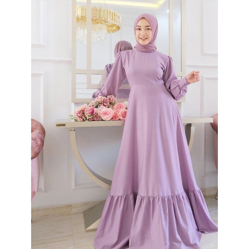 GAMIS WANITA/GAMIS WISUDA/FASHION WAMITA MUSLIM/GAUN KONDANGAN/GAUN FORMAL/GAUN KAWINAN/GAUN PERNIKAHAN/GAUN WEDDING DRESS