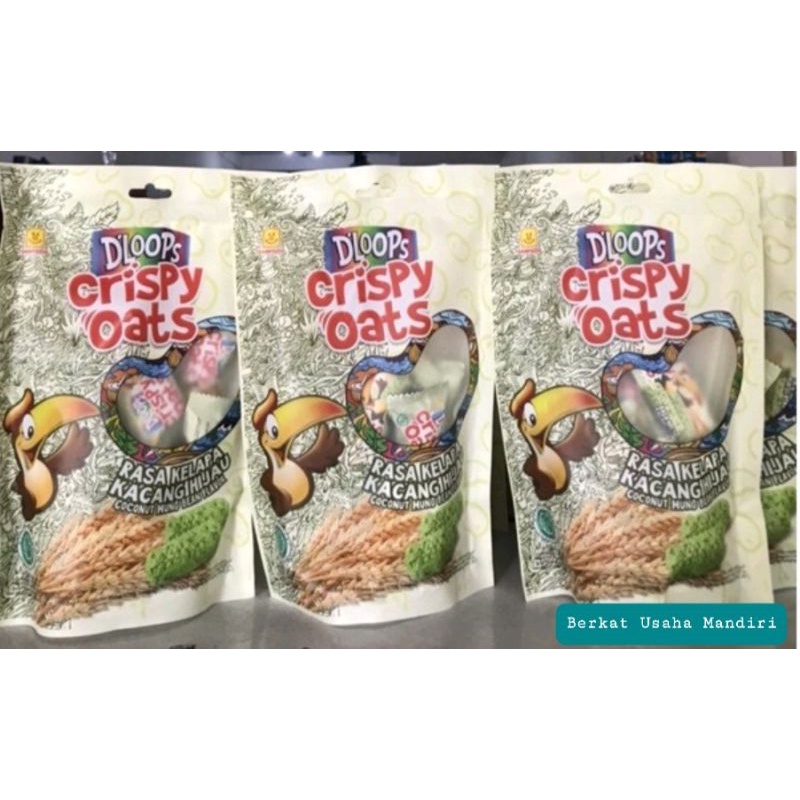 D'loops Crispy Oats 4 Varian rasa Terlaris termurah &amp; Garansi 100% Ori