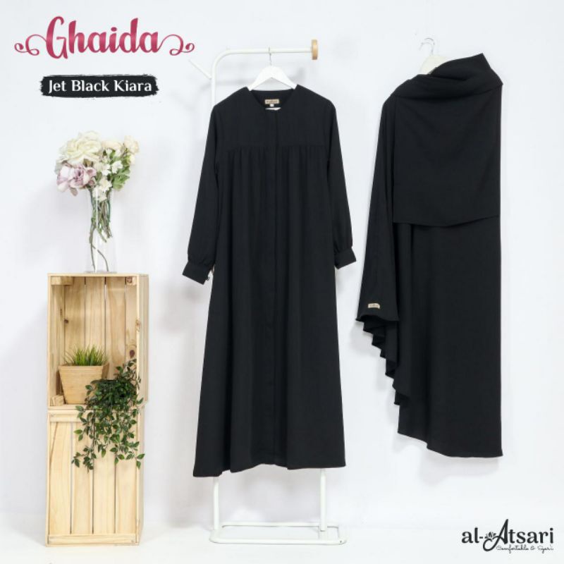 Gamis set Ghaida Wolpeach Wolfis by AL-ATSARI