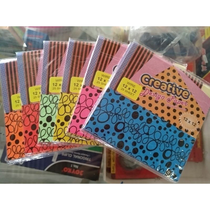 

kertas origami motif ukuran 12x12