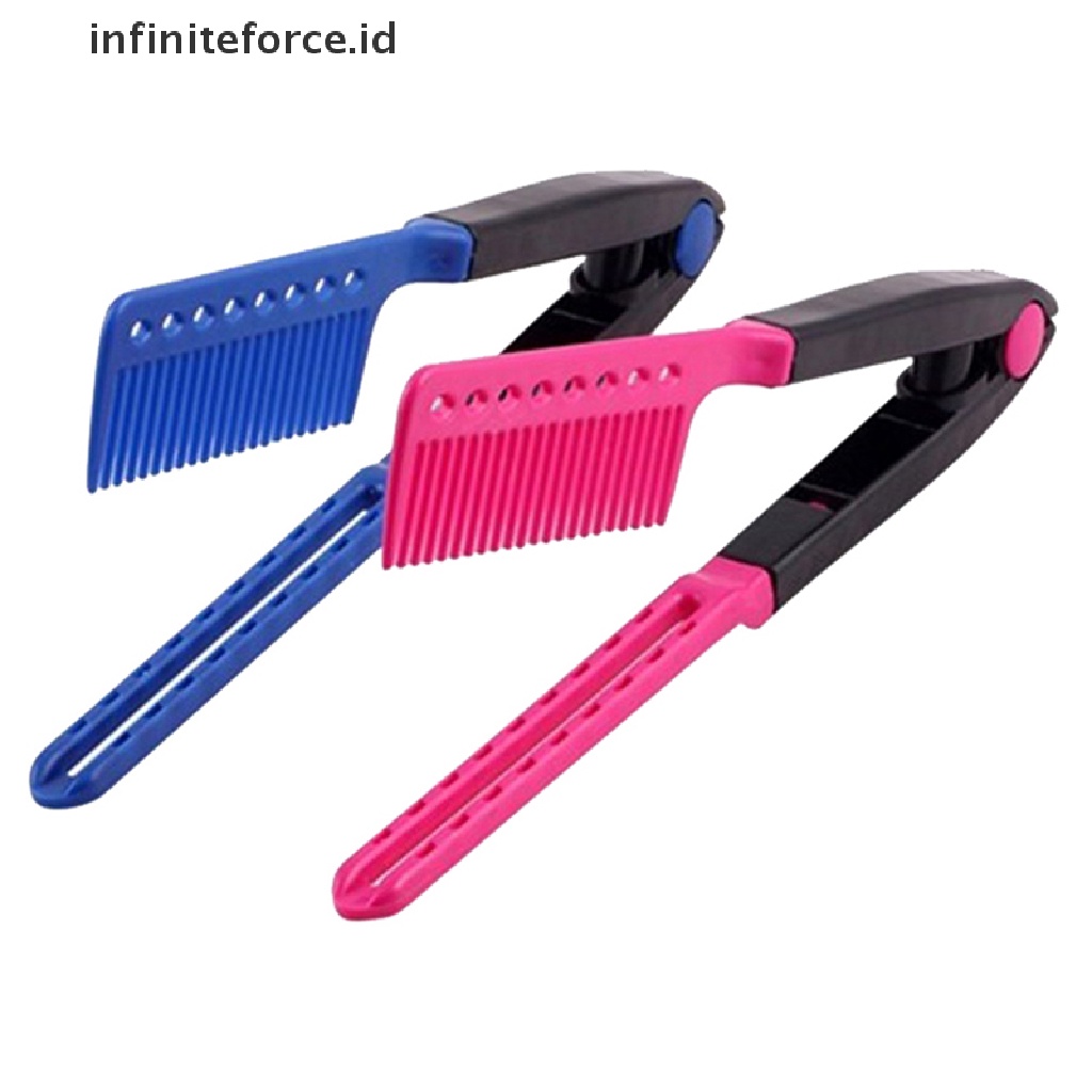 (infiniteforce.id) Sisir Pelurus Rambut Diy