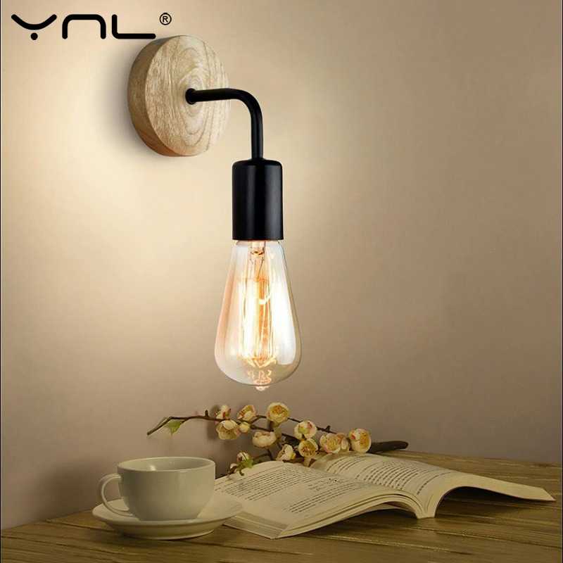 (100% BARANG ORI) Soket Lampu Hias Dinding Minimalis Nordic Style Socket E27 - YNL01