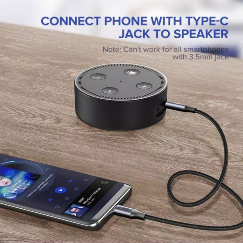 Ugreen Type C to Aux 3.5 mm Male Ugreen Konverter Usb C to Jack 3.5 mm