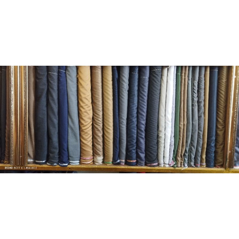 kain celana  / jass semi wool