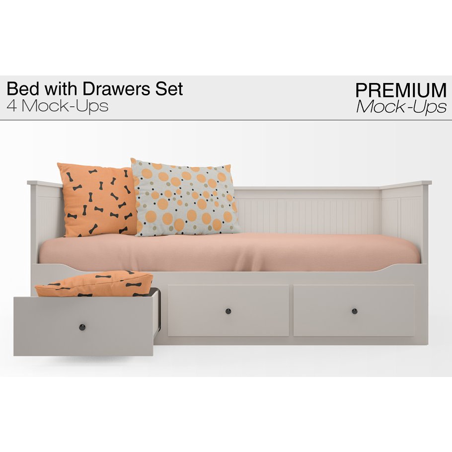 Bed with Drawers