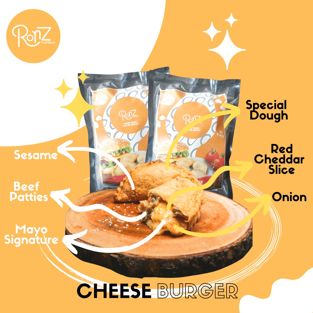 

Pizza Goreng Ronz Pastello - Cheese Burger