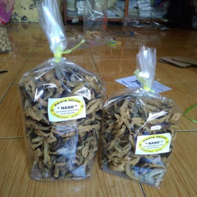 

Keripik welut pak NANO 1/4 KG