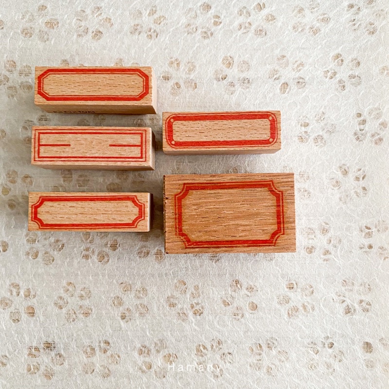 

Kurukynki Long Frame Rubber Stamps