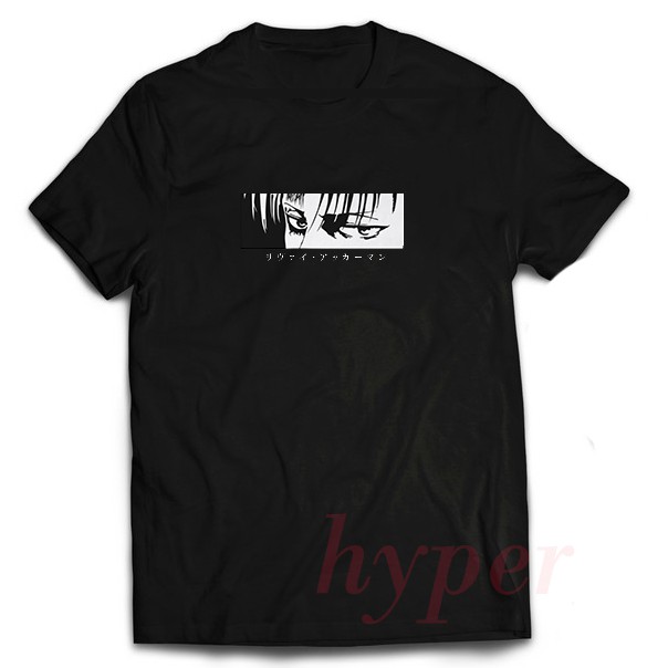 TSHIRT ANIME LEVI ACKERMAN