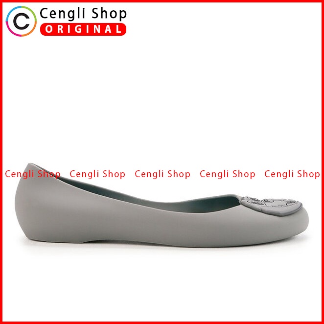 SEPATU FLAT HUSH PUPPIES WANITA ORIGINAL BRANDED TERBARU ABU-ABU HW22