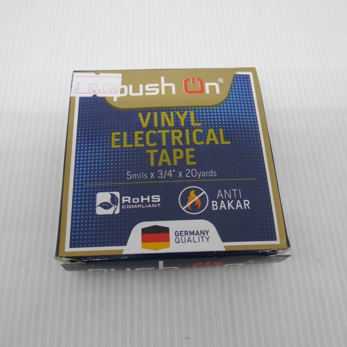 

ISOLASI KABEL LISTRIK HITAM PUSH ON