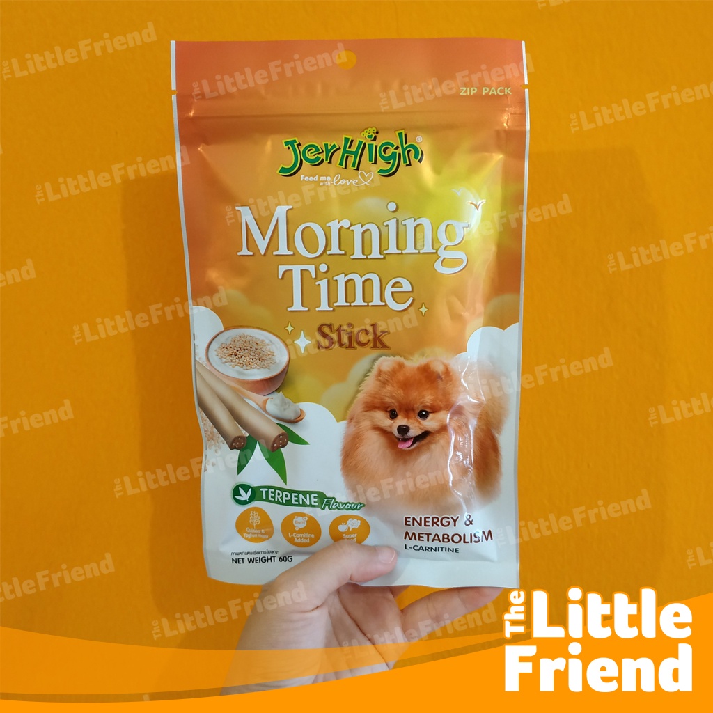 Snack Camilan Anjing JERHIGH STICK New Series MORNING TIME &amp; BED TIME