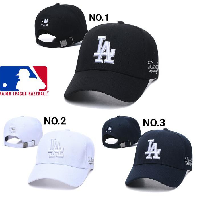Termurah Topi Logo La Dodgers Mlb/ Topi La Full Timbul