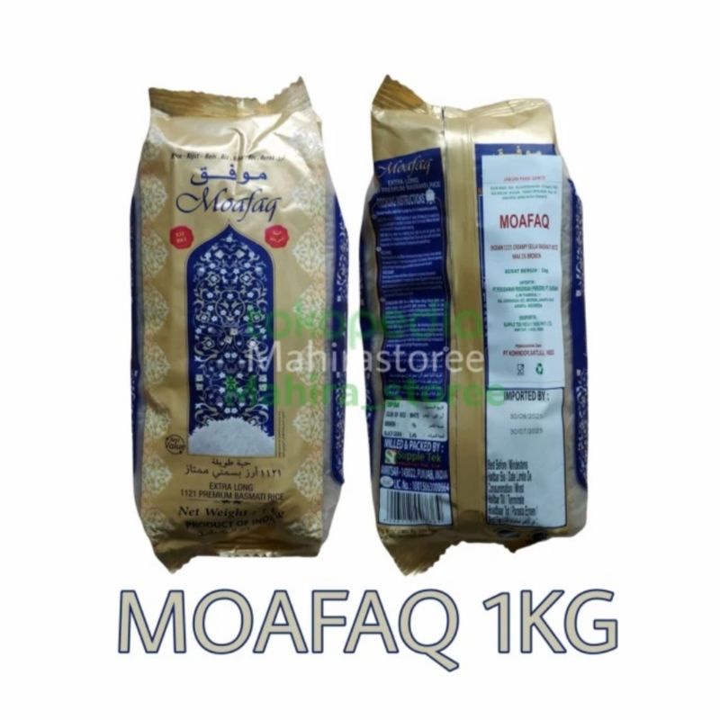 

Beras Basmati 1 kg kemasan (repack).