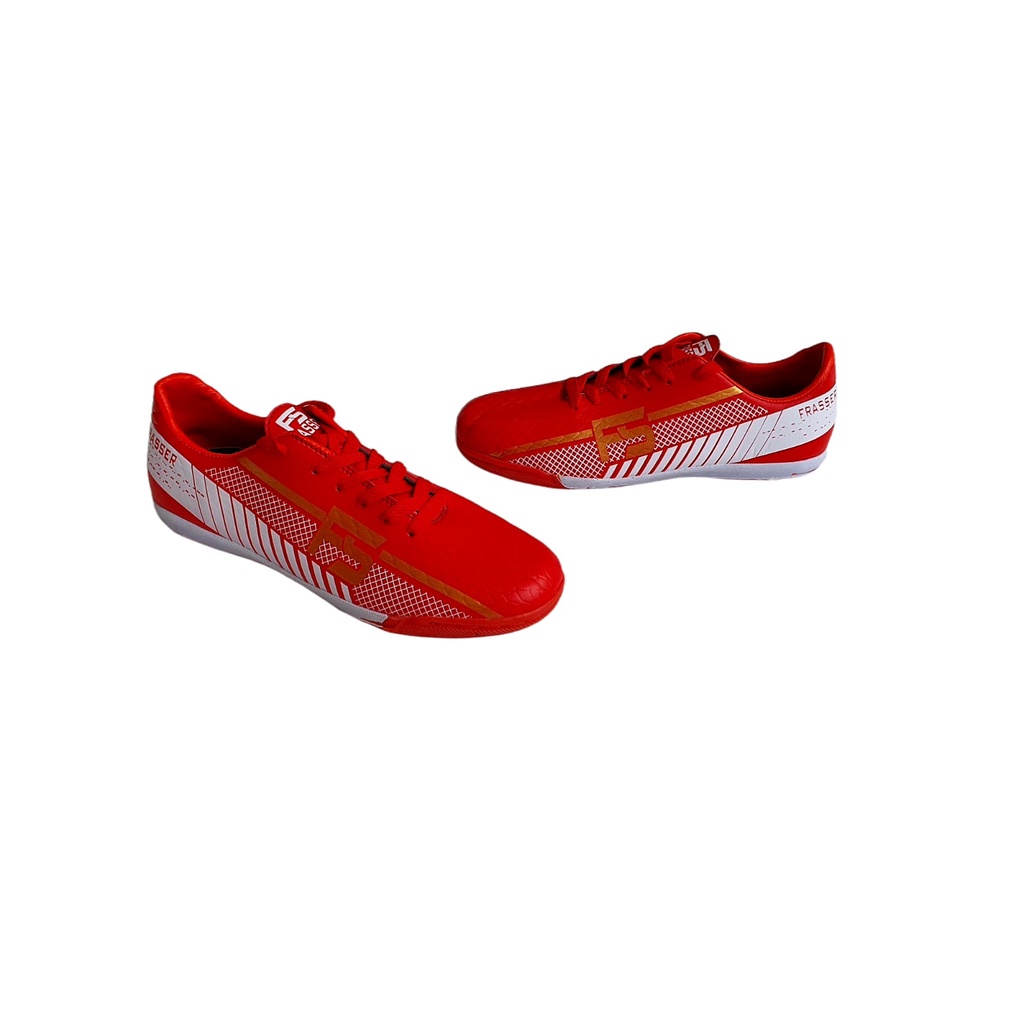 Sepatu Futsal Running Joging Frasser Conquer ASN 62 Putih Mitra