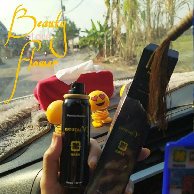 PROMO PRODUK KECANTIKAN KEWANITAAN CRYSTAL V SPRAY NASA