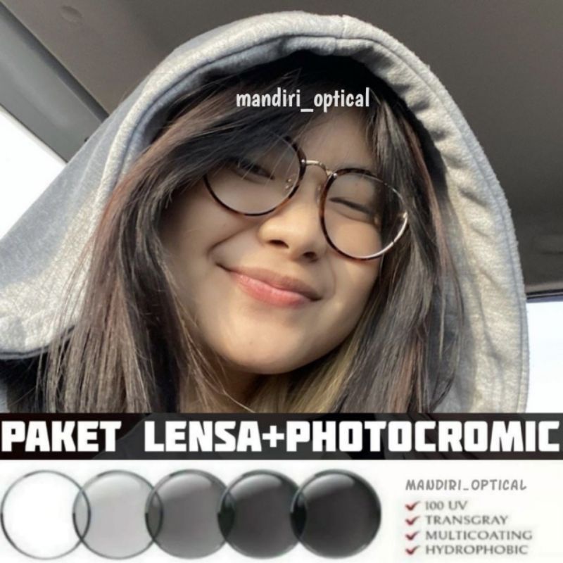 Kacamata minus | (paket frame+lensa Photocromic) | kacamata antiradiasi | kacamata Photocromic kacamata wanita | Gratis lensa antiradiasi | kacamata 221