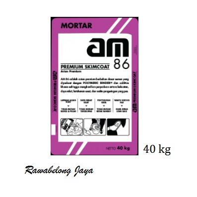 AM 86 PREMIUM SKIMCOAT ACIAN PREMIUM - 40 KG