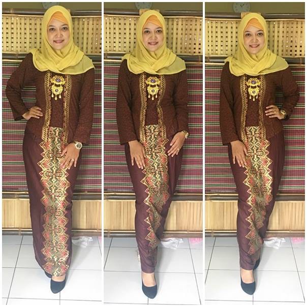 Setelan kebaya rok dan  blus GB 181- Setelan batik kombinasi GB 181
