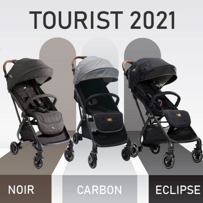 Makassar - Stroller Joie Tourist Signature With Magnetic Buckle Kereta Dorong Bayi Cabin Size Autofold