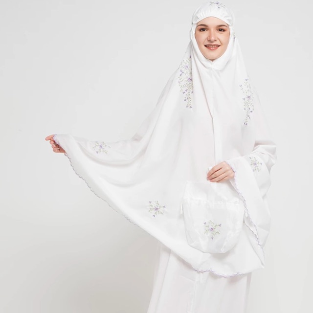 Mukena Aisyah Prayer Set -  Ungu