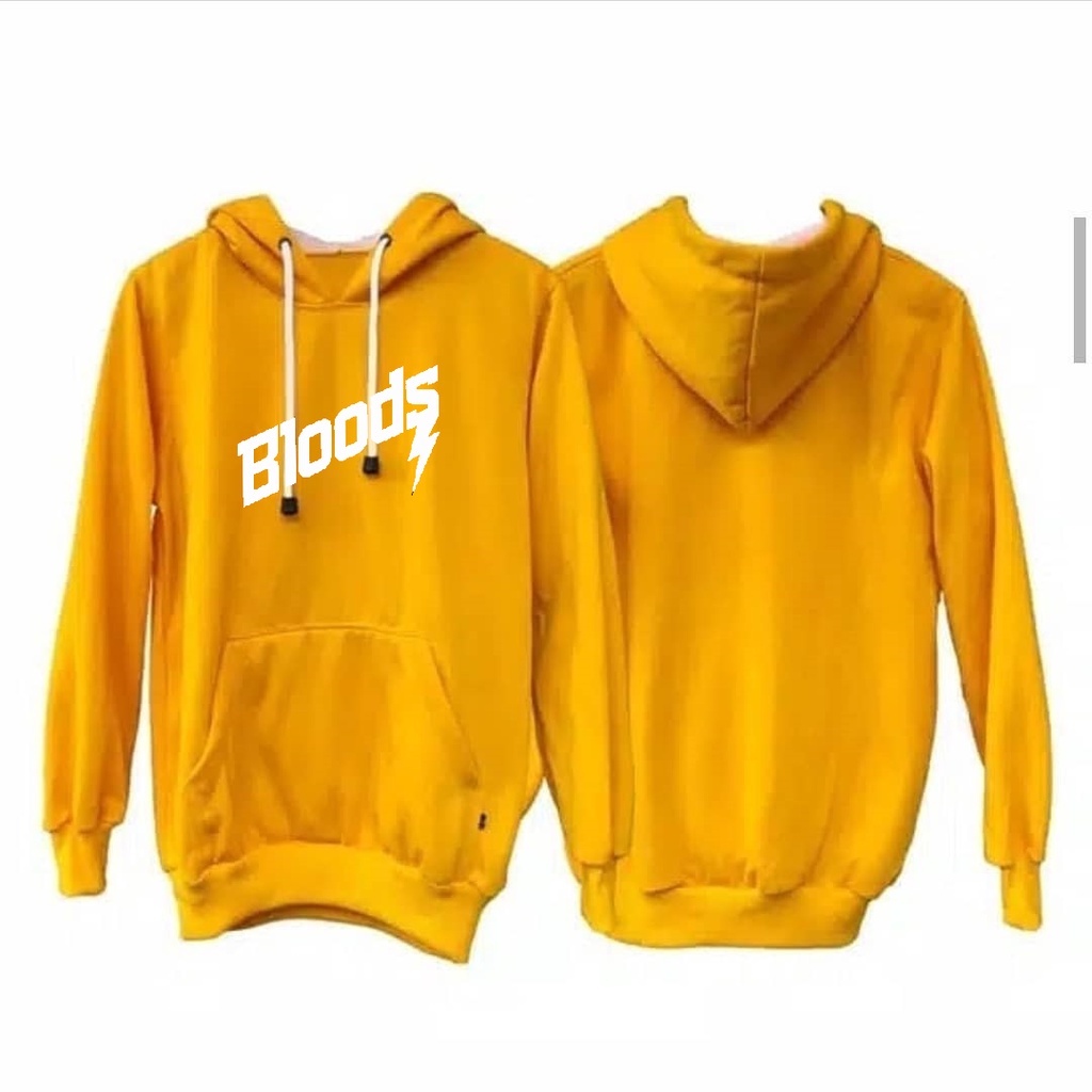 COD TERLARIS HOODIE SABLON BLOODS PREMIUM / PRIA &amp; WANITA / Sweater / Switer / Hoodie Kekinian / Hoodie Hits / Switer Pria/Hoodie Polos/ SIZE S M L XL XXL 2XL XXXL 3XL Termurah Murah Ukuran Big Size Jumbo