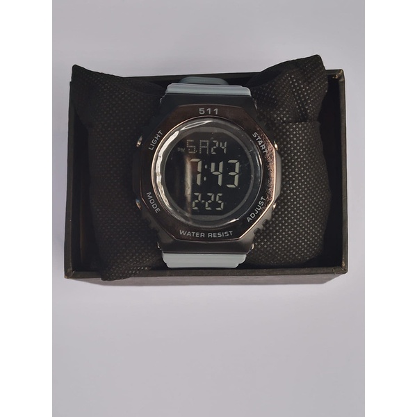 Jam Tangan Pria Wanita Watch 5.11 511 Karet Water Resistant 50M