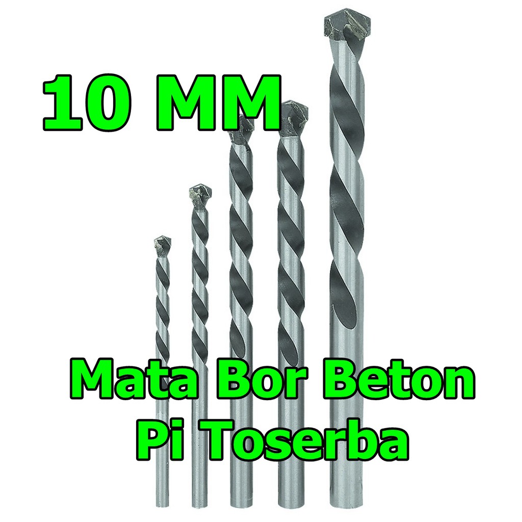 Joran Drill Mata Bor 10mm Tembok Beton 10 mm