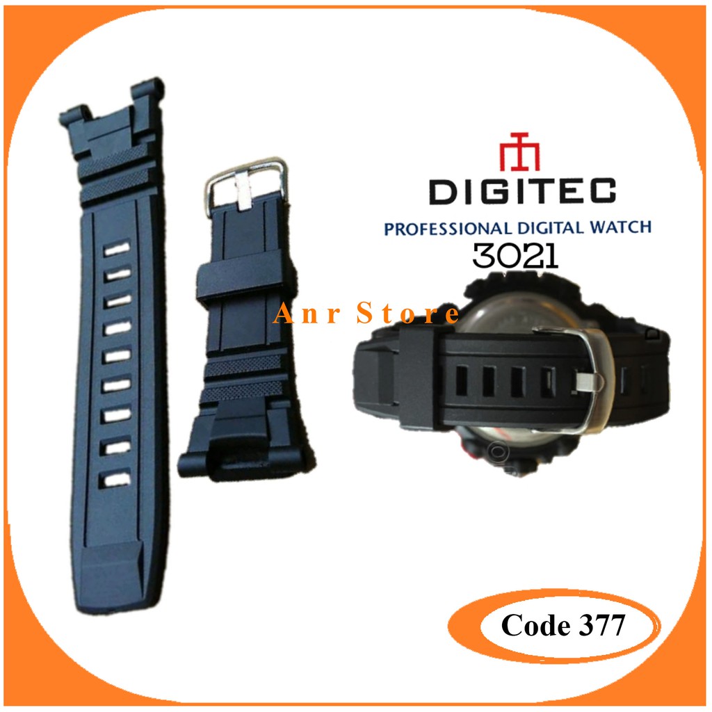 Tali Jam Tangan Digitec DG-3021 DG3021 DG 3021 Free Pen