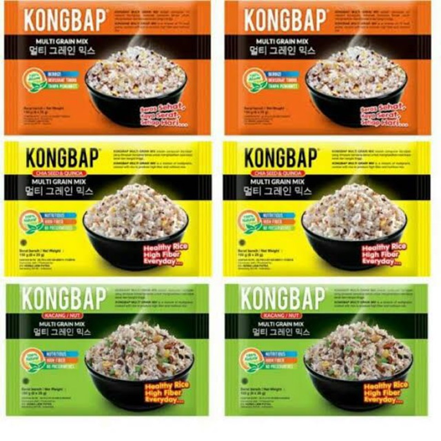 Kongbap Multigrain Mix 150gr 6 Sachet