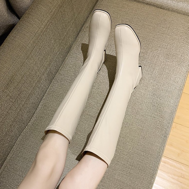 ✅PINKEY P033 RESTOCK SEPATU LONG BOOTS FLAT KOREA IMPORT