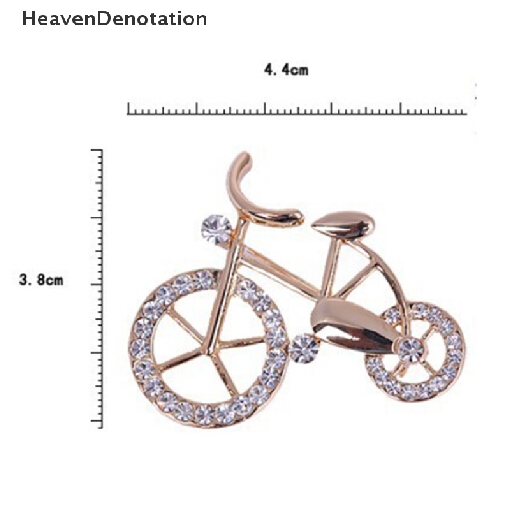 [HeavenDenotation] Women Brooch Pin Fashion Bike Buckle Bicycle Pectoral Flower Gift Brooches Pins