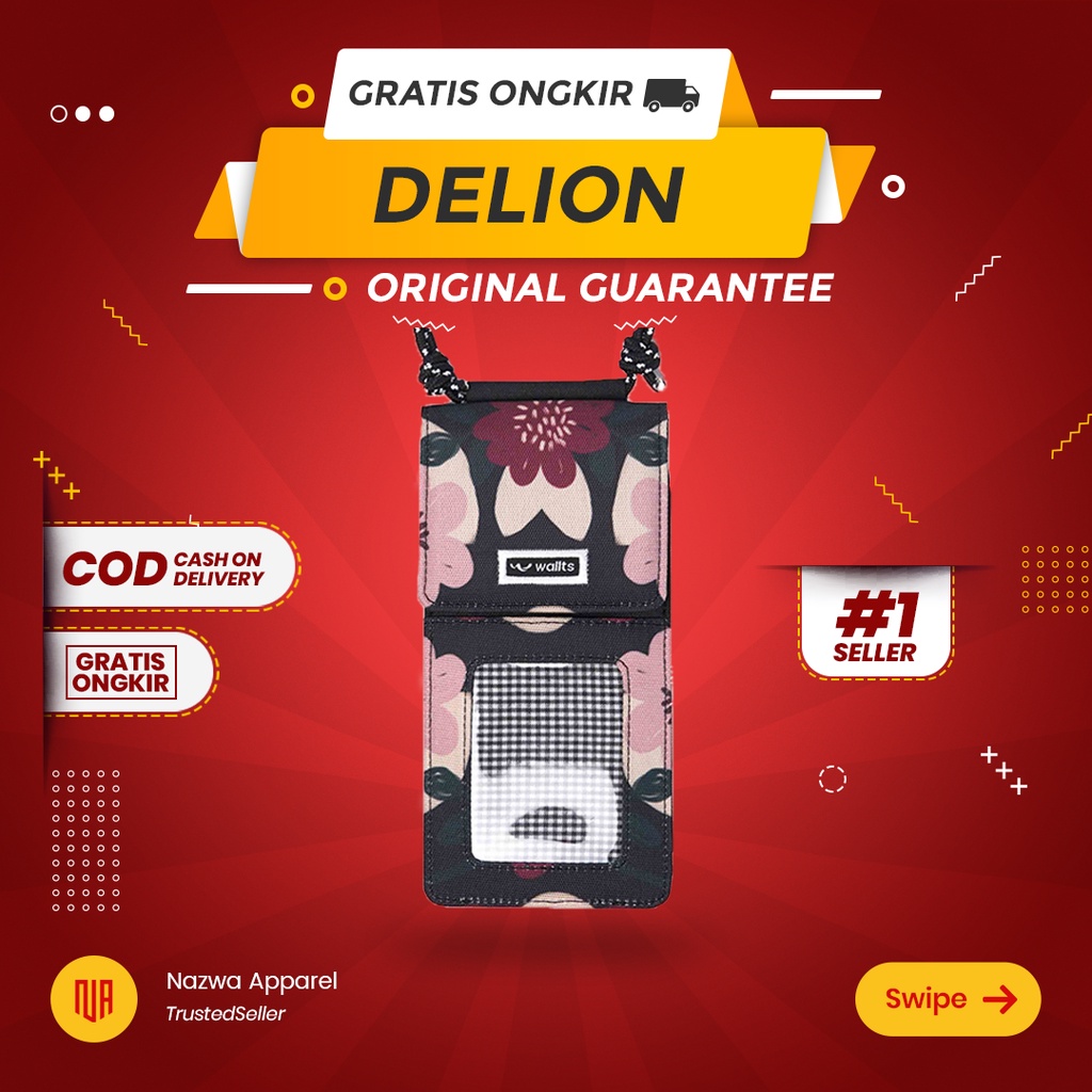 GANTUNGAN ID CARD HOLDER WALLET WALLTS DELION PHONE TERRA