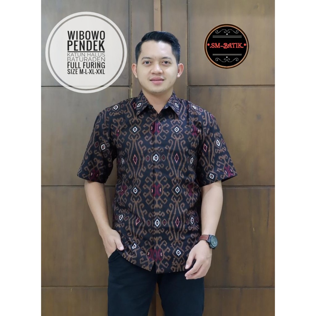 WIBOWO SM BATIKSOLOAMANAH KEMEJA BAJU BATIK PRIA SOLO LENGAN PENDEK PANJANG LAPIS FURING ATASAN BATIK PREMIUM MODERN KATUN HALUS BYANTARA BIMA IJO NARAYA HARYONO PARANG TRUNTUM KEMBANG ABANG AKAR MERAH BANGAU MELON ADIWIJAYA SEKAR KOKO PEKSI JIWO PEKSI