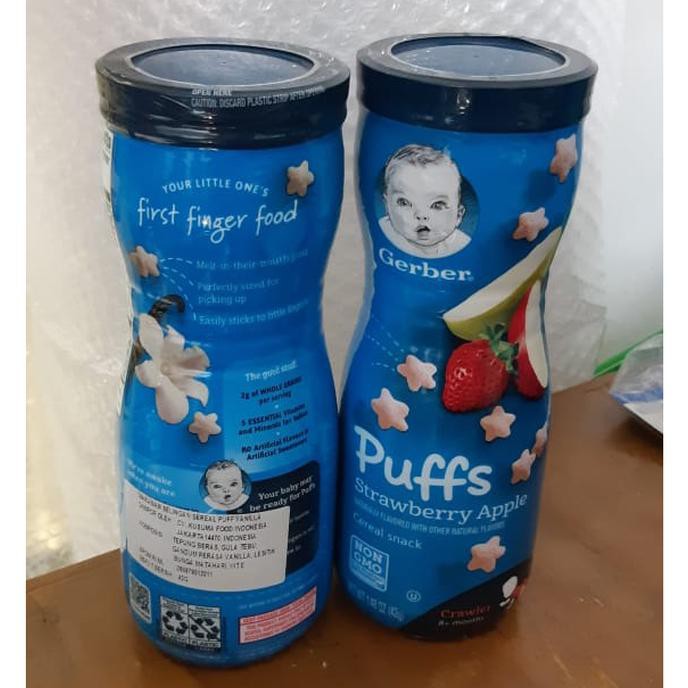 

[BAYAR DI TEMPAT] GERBER PUFF for baby / cereal snack crawler 8+ {EKSLUSIF Kode 1365