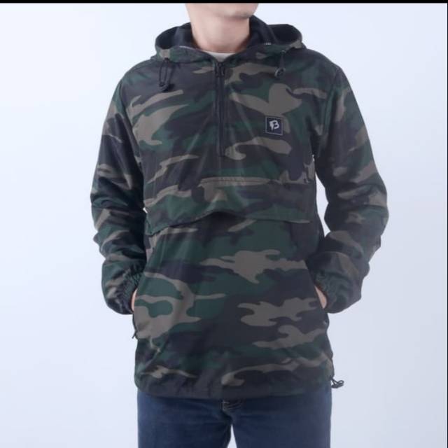 JAKET GAGOULE ARMY LORENG JAKET PRIA ORIGINAL