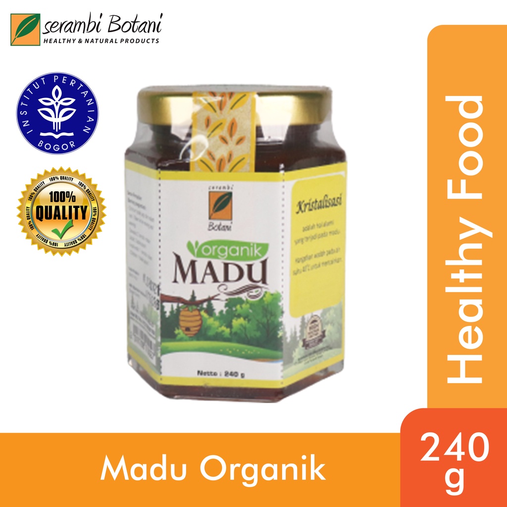 

Madu Murni Organik 240gr Standar Internasional