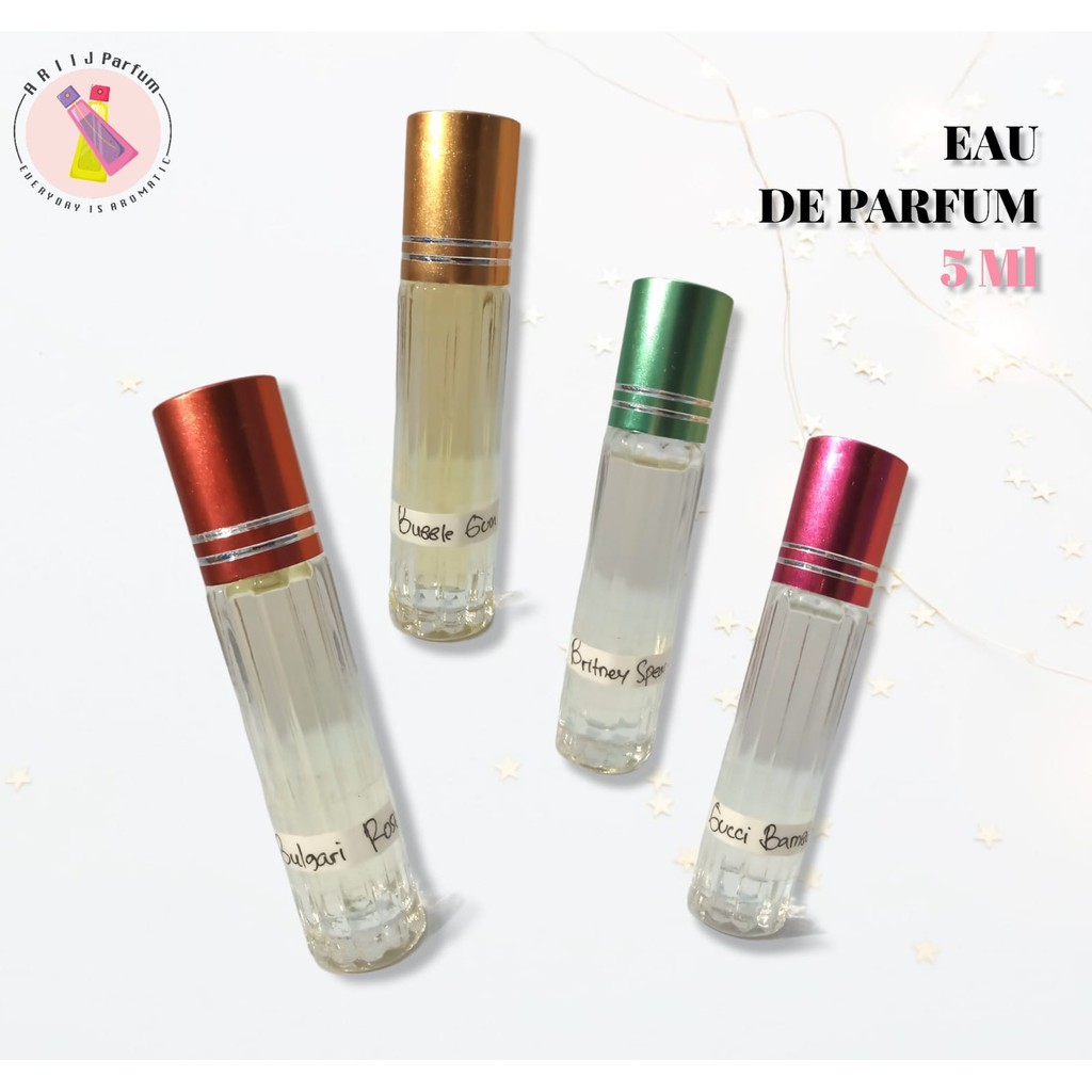 [Premium] Parfum Isi Ulang Roll On 5ml Parfum Refill Travel Bestseller