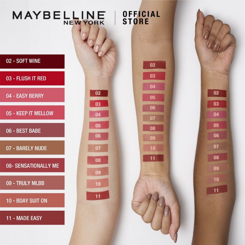 Maybelline Color Sensasional Matte Lip Cream