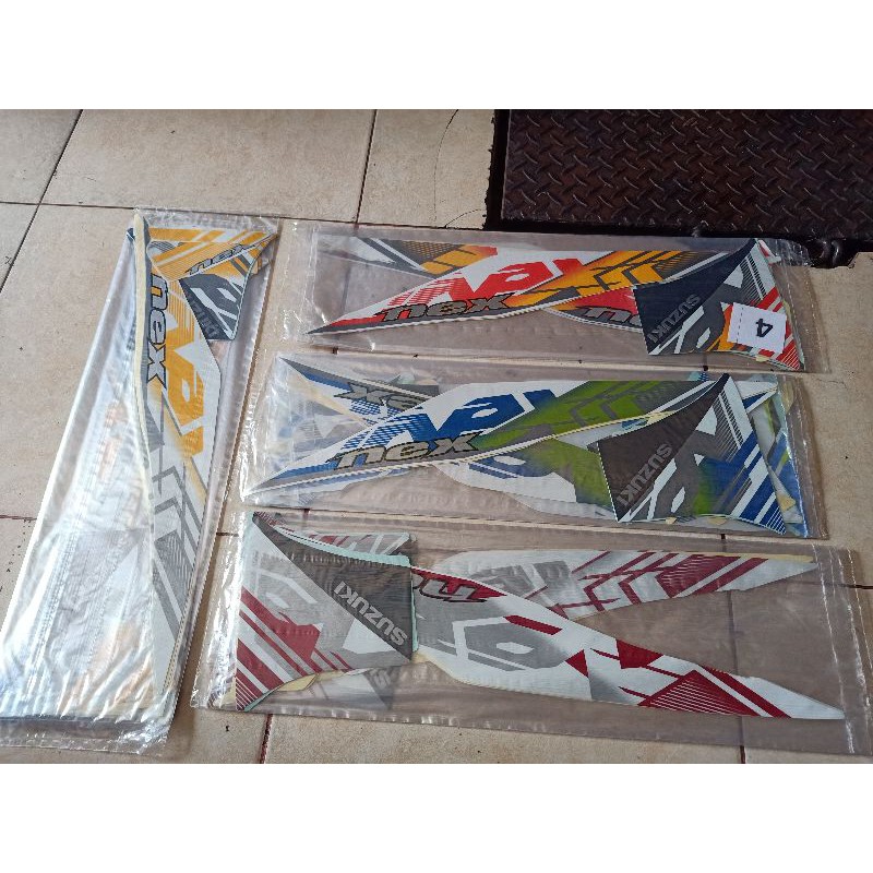 striping suzuki nex 2018