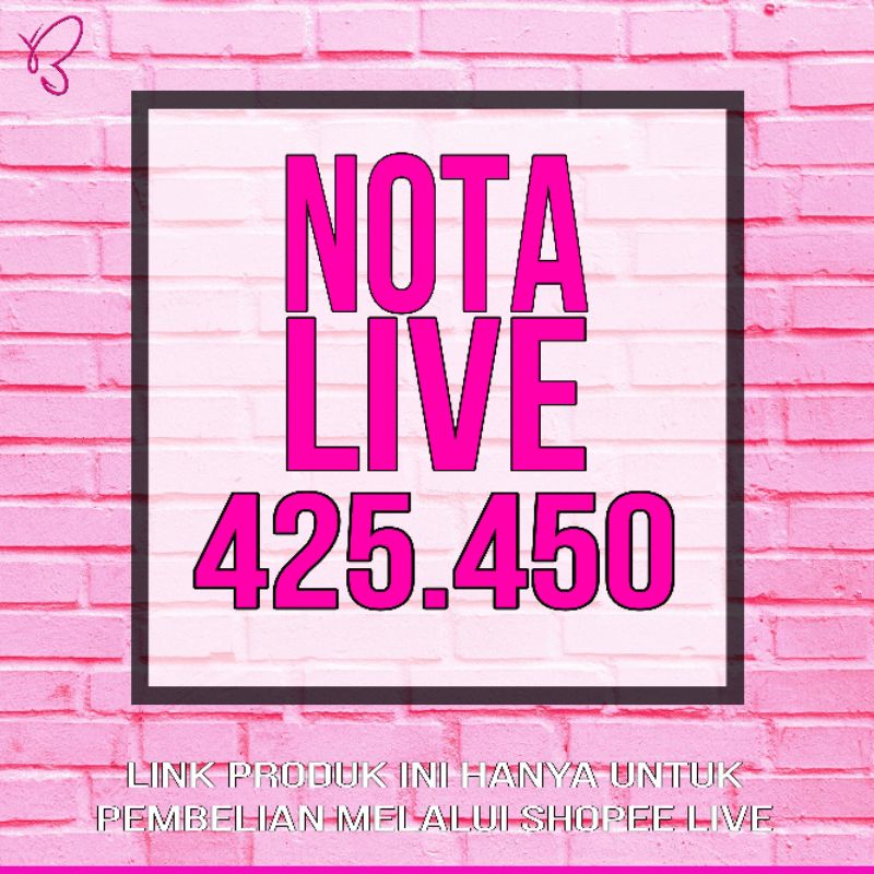 Nota Live 425.450 - BBPO.STORE -