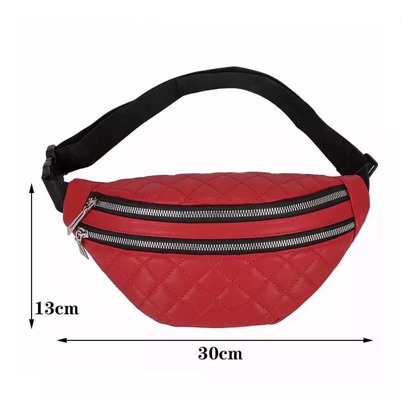 2023 FLASH SALE ! WAISTBAG BORDIR SAKU DUA - TAS SELEMPANG WANITA/PRIA TERBARU - KODE TAS NAGITA