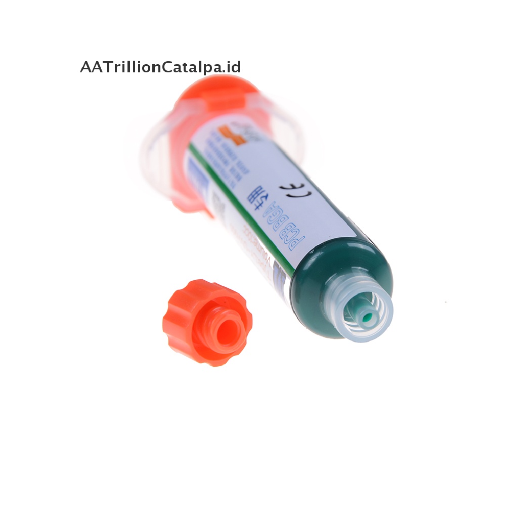 (AATrillionCatalpa) 10cc Pasta Solder Flux PCB BGA Hijau Tahan UV