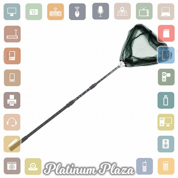 Lixada Serokan Jaring Ikan Telescopic Fishing Net Pole Aluminium 190 CM - DJ00296 - Brown`1W6LJA-