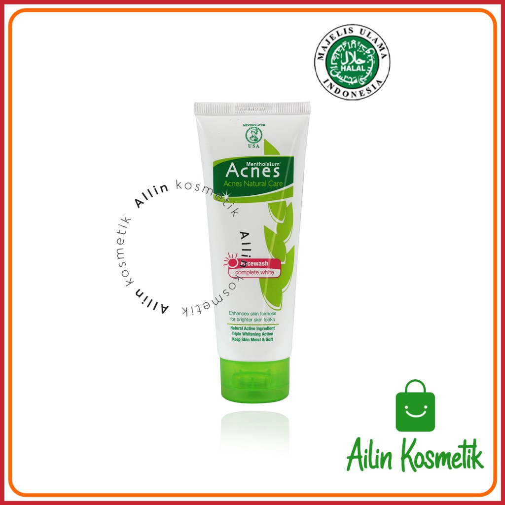 ACNES Natural Care Series Oil Control| Face Wash | Milk Cleanser | Toner | Whitening Cream by AILIN